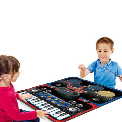 Kids’ Musical Instruments Mat Set – 8-in-1 Electric Music Play Mat