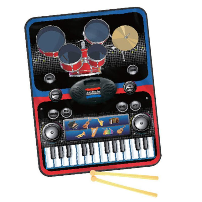 Kids’ Musical Instruments Mat Set – 8-in-1 Electric Music Play Mat
