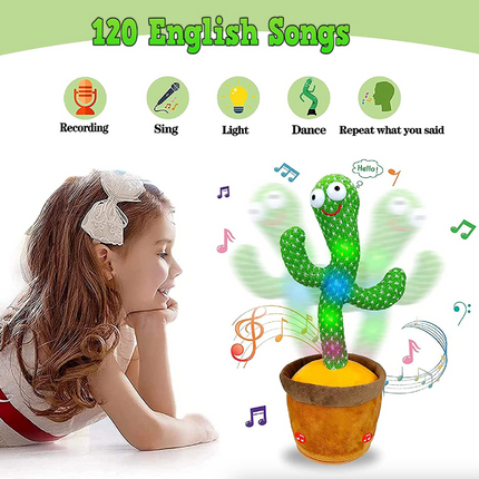 Dancing Cactus Plush Toy