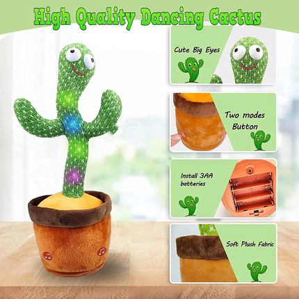 Dancing Cactus Plush Toy
