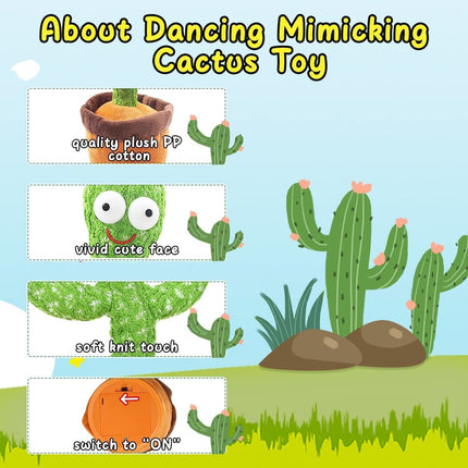 Dancing Cactus Plush Toy