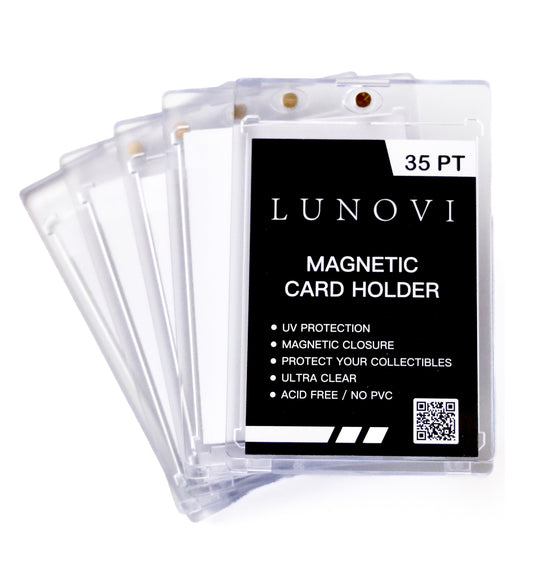 Magnetic One Touch Card Holder 35pt (5 Pack)