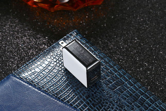 1080P USB Wall Charger Hidden Camera with Night Vision & Motion Detection