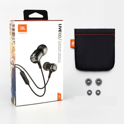 JBL LIVE 100 3.5mm Wired Earphones
