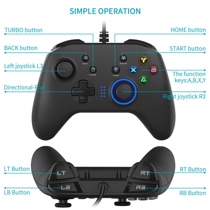 Wired Gaming Controller