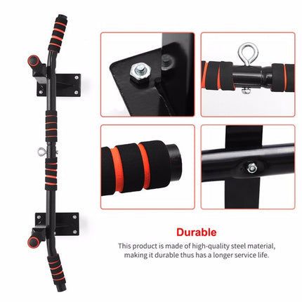 Wall-Mounted Multifunctional Pull-Up Bar