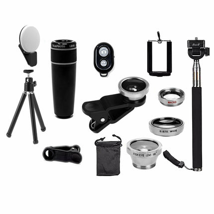 11-in-1 Smartphone Lens & Selfie Photography Bundle
