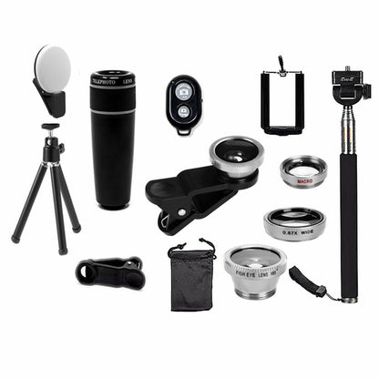 11-in-1 Smartphone Lens & Selfie Photography Bundle